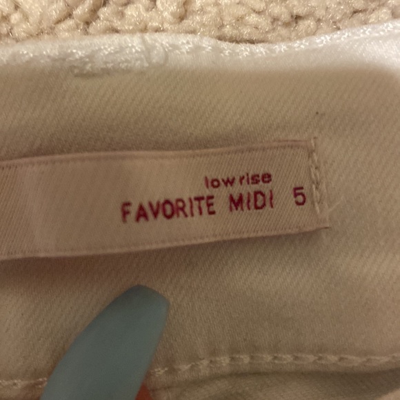 white midi shorts - Picture 3 of 3